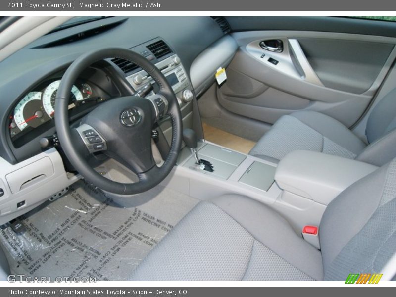 Magnetic Gray Metallic / Ash 2011 Toyota Camry SE