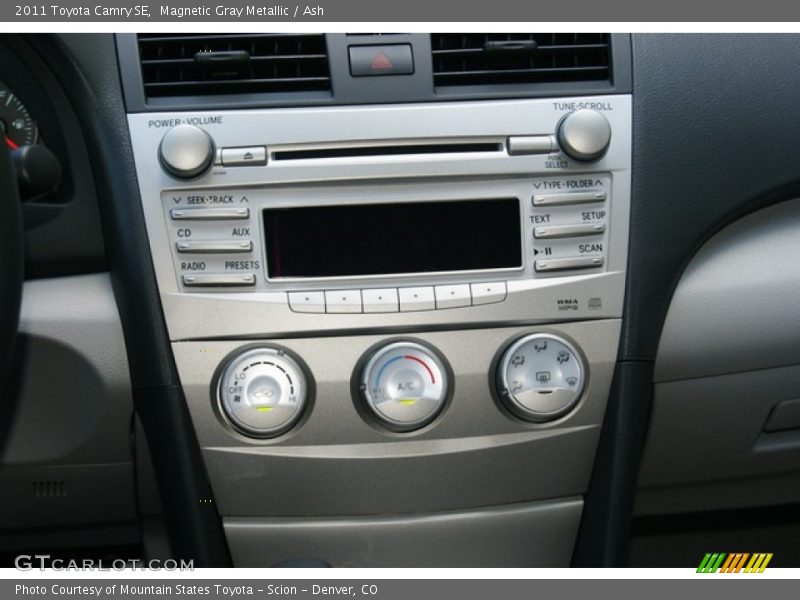 Magnetic Gray Metallic / Ash 2011 Toyota Camry SE