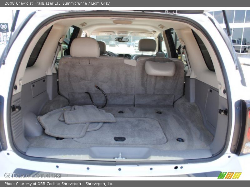 Summit White / Light Gray 2008 Chevrolet TrailBlazer LT