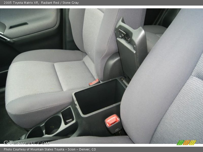Radiant Red / Stone Gray 2005 Toyota Matrix XR