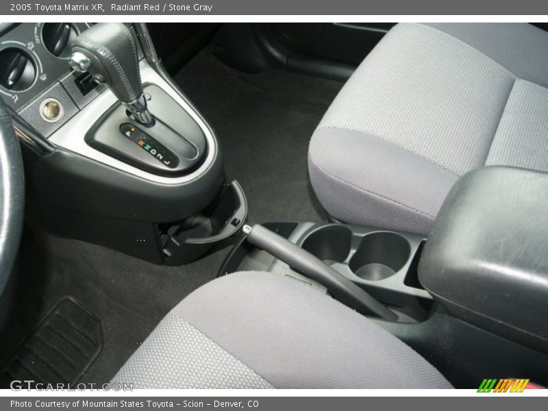 Radiant Red / Stone Gray 2005 Toyota Matrix XR
