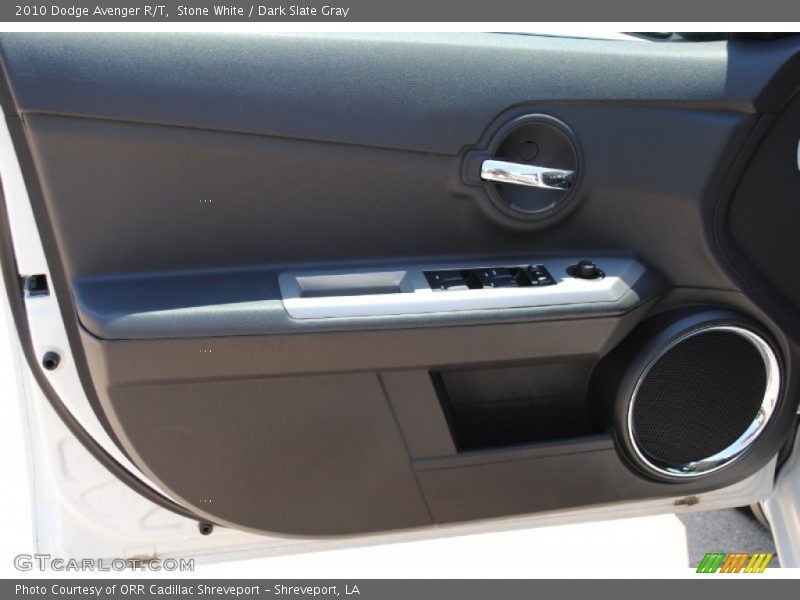 Stone White / Dark Slate Gray 2010 Dodge Avenger R/T