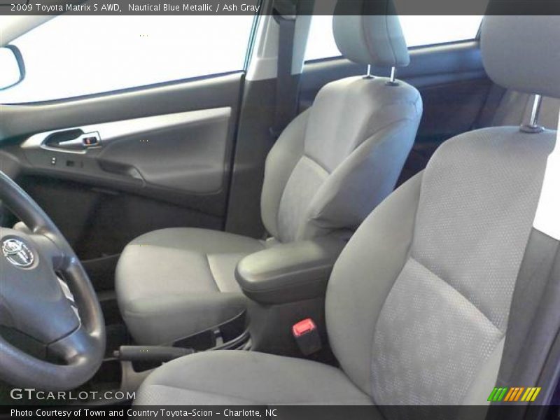Nautical Blue Metallic / Ash Gray 2009 Toyota Matrix S AWD