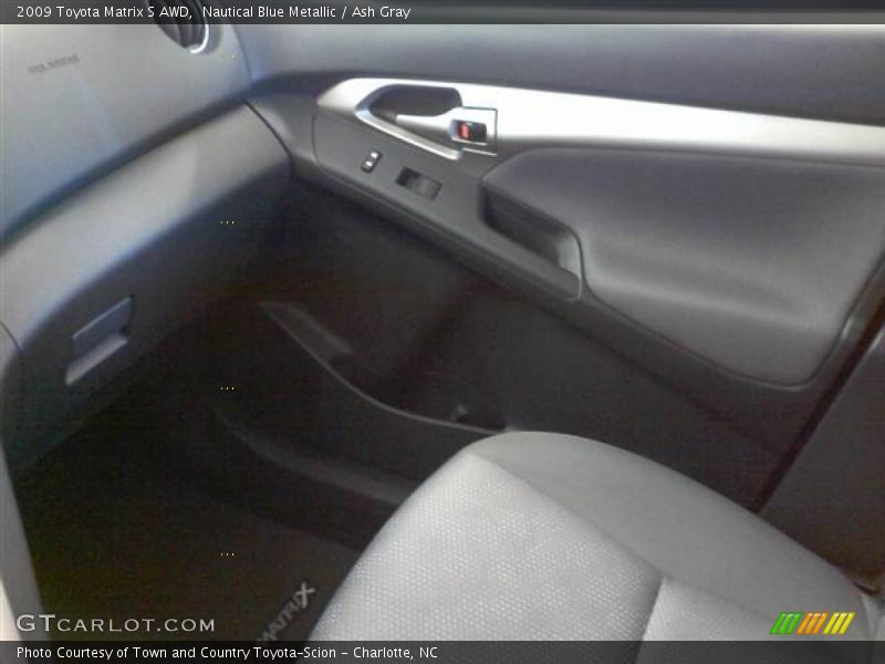 Nautical Blue Metallic / Ash Gray 2009 Toyota Matrix S AWD