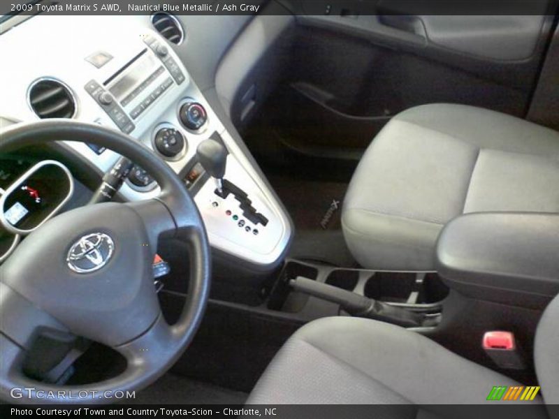 Nautical Blue Metallic / Ash Gray 2009 Toyota Matrix S AWD
