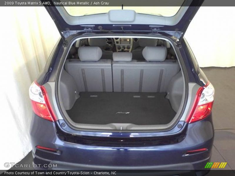 Nautical Blue Metallic / Ash Gray 2009 Toyota Matrix S AWD
