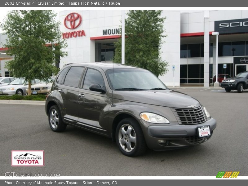 Taupe Frost Metallic / Taupe 2002 Chrysler PT Cruiser Limited