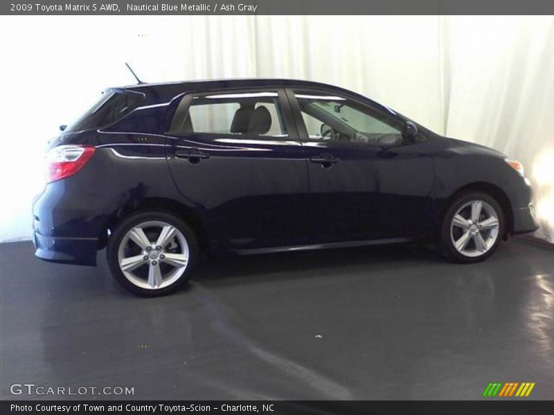 Nautical Blue Metallic / Ash Gray 2009 Toyota Matrix S AWD