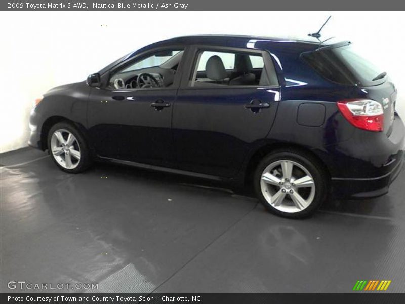 Nautical Blue Metallic / Ash Gray 2009 Toyota Matrix S AWD
