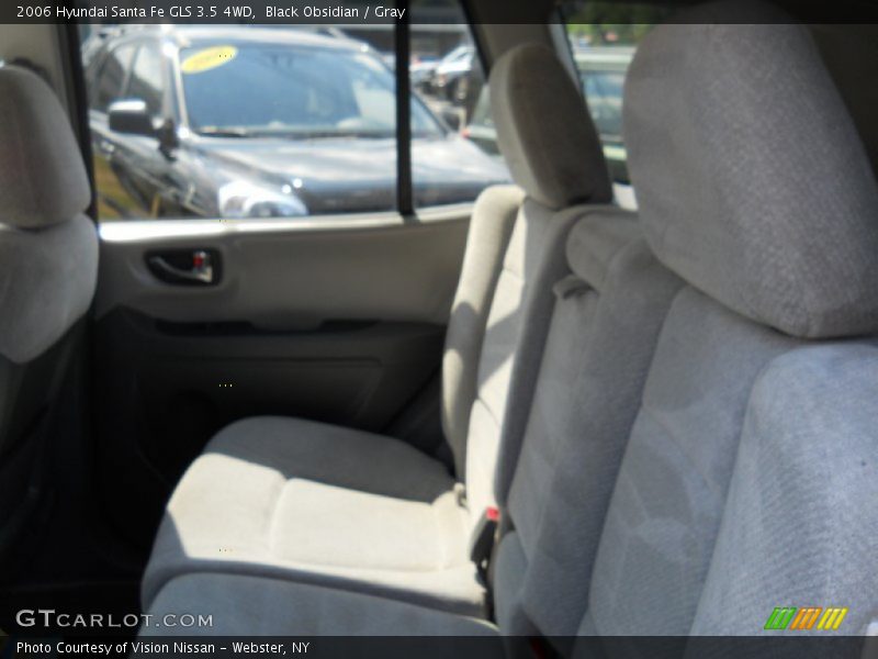 Black Obsidian / Gray 2006 Hyundai Santa Fe GLS 3.5 4WD