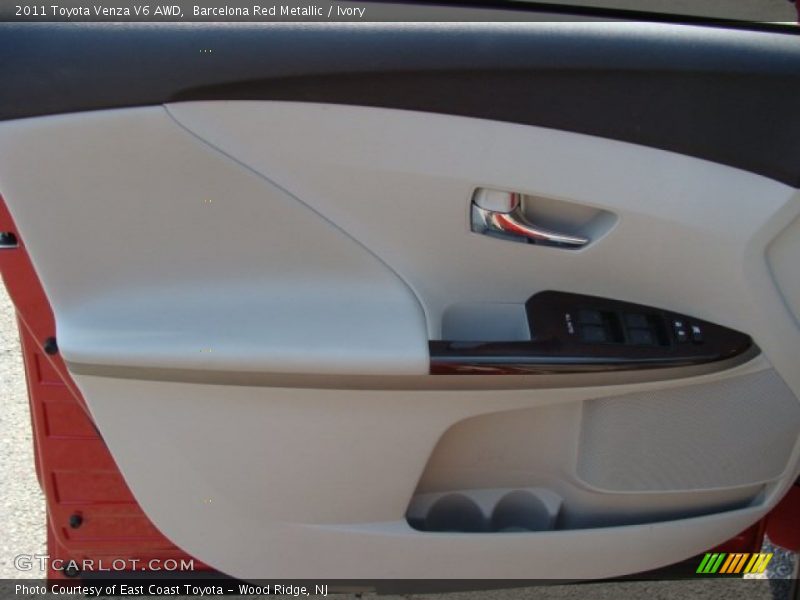 Barcelona Red Metallic / Ivory 2011 Toyota Venza V6 AWD