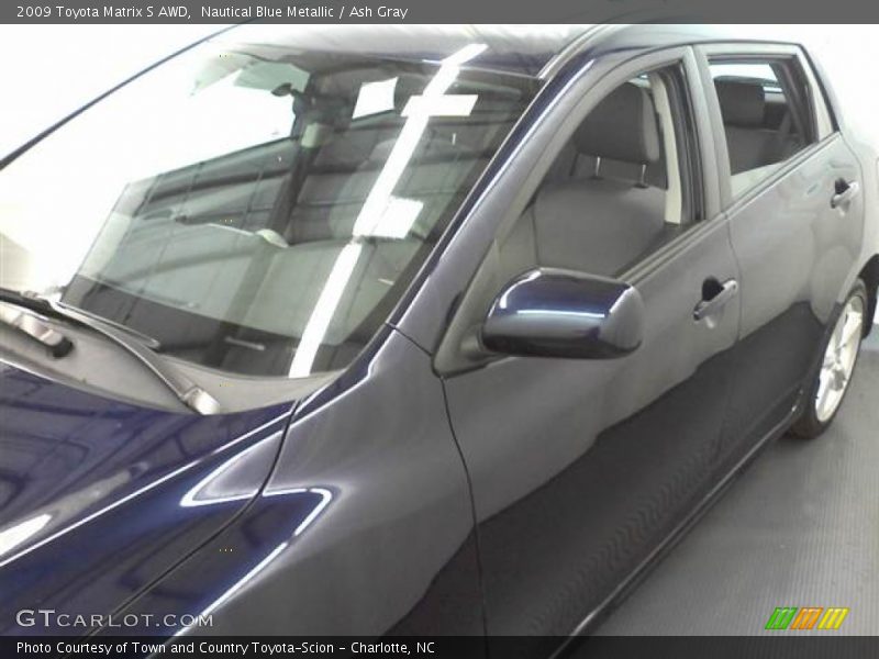 Nautical Blue Metallic / Ash Gray 2009 Toyota Matrix S AWD