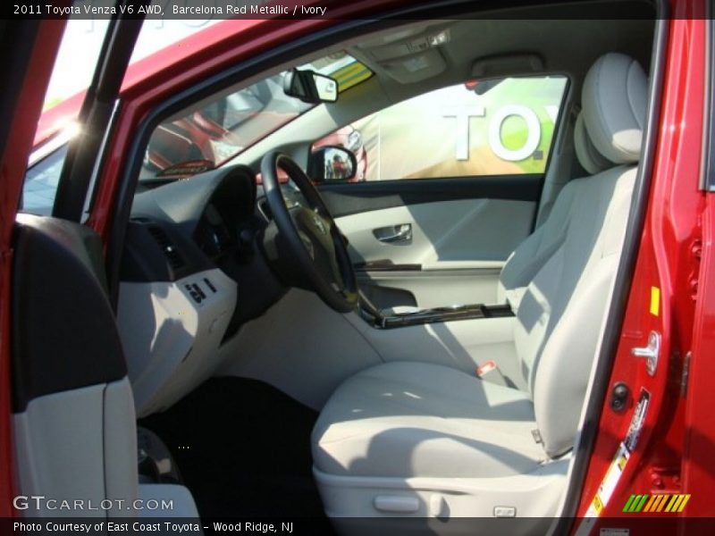 Barcelona Red Metallic / Ivory 2011 Toyota Venza V6 AWD