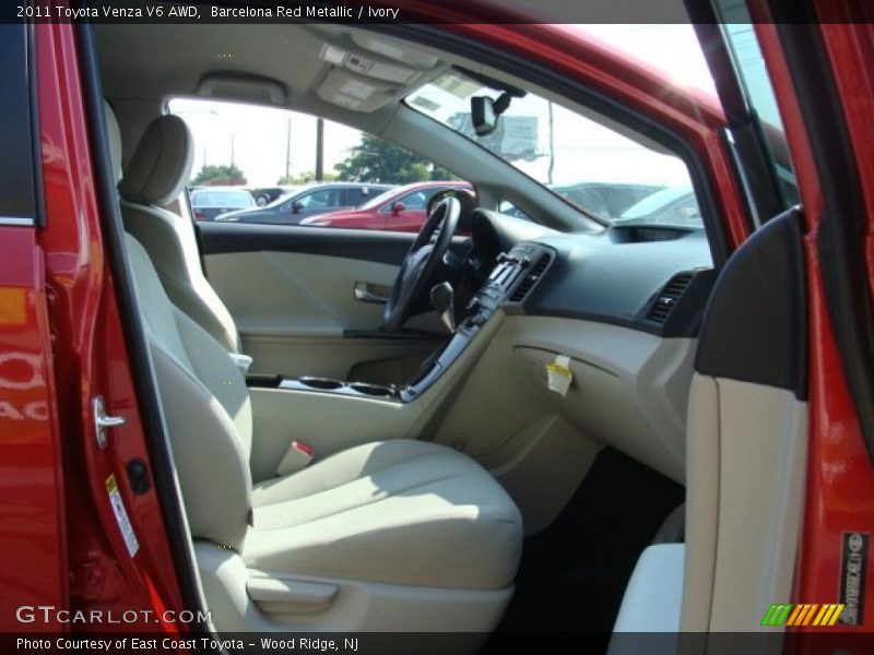 Barcelona Red Metallic / Ivory 2011 Toyota Venza V6 AWD