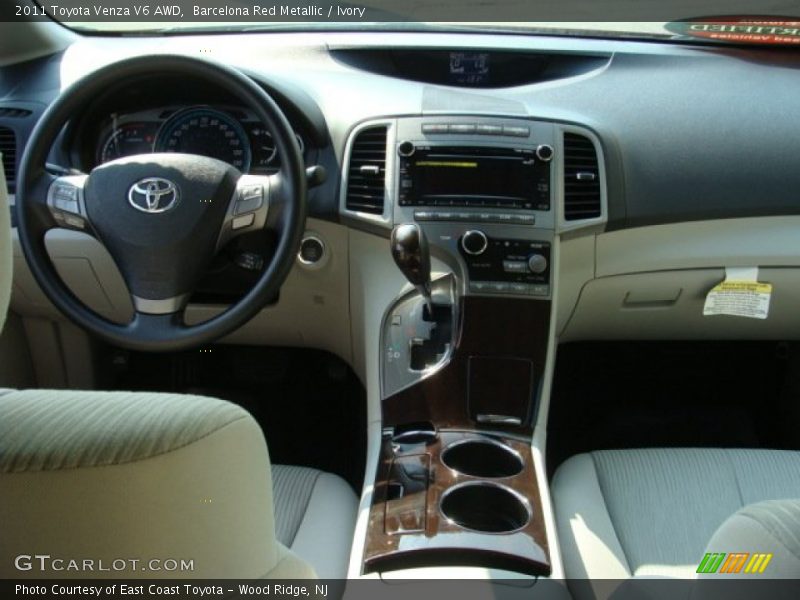 Barcelona Red Metallic / Ivory 2011 Toyota Venza V6 AWD