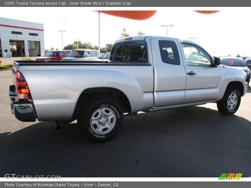 Silver Streak Mica / Graphite Gray 2005 Toyota Tacoma Access Cab