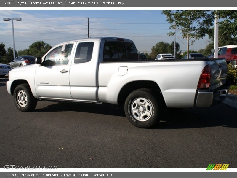 Silver Streak Mica / Graphite Gray 2005 Toyota Tacoma Access Cab