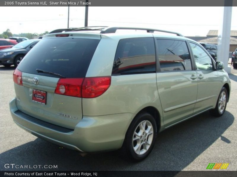 Silver Pine Mica / Taupe 2006 Toyota Sienna XLE
