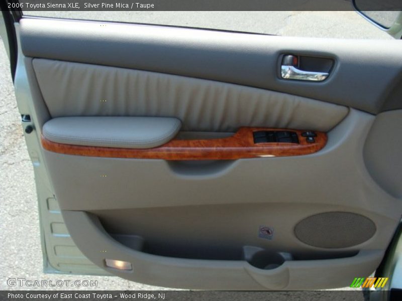 Silver Pine Mica / Taupe 2006 Toyota Sienna XLE
