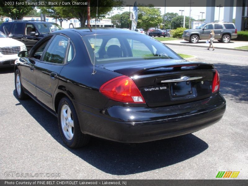 Black / Dark Charcoal 2003 Ford Taurus SES