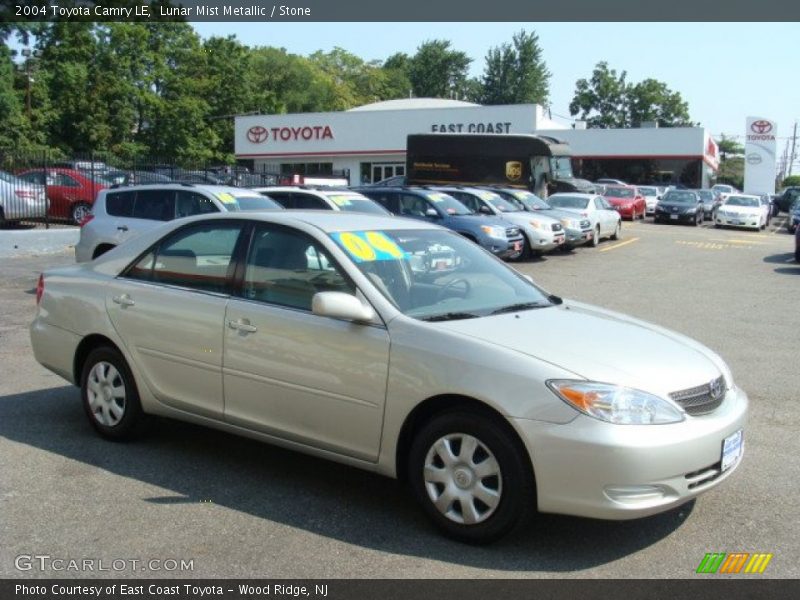 Lunar Mist Metallic / Stone 2004 Toyota Camry LE