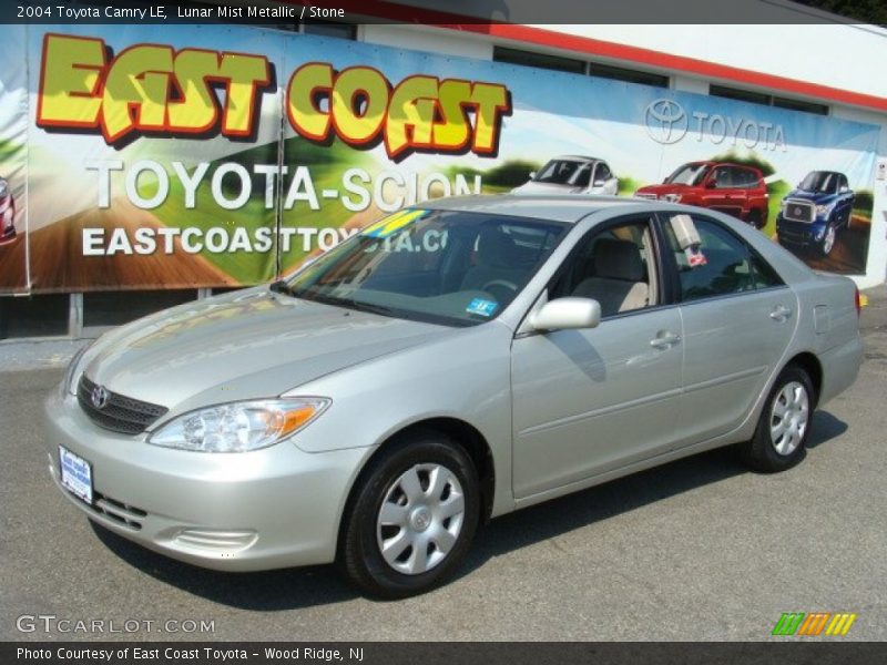 Lunar Mist Metallic / Stone 2004 Toyota Camry LE
