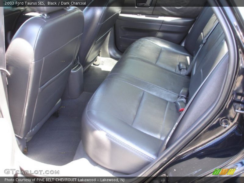  2003 Taurus SES Dark Charcoal Interior