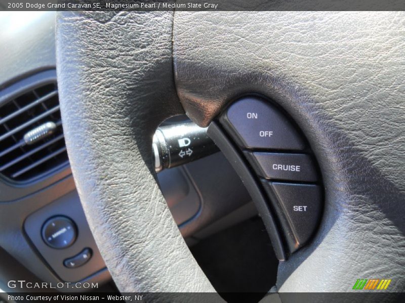 Magnesium Pearl / Medium Slate Gray 2005 Dodge Grand Caravan SE