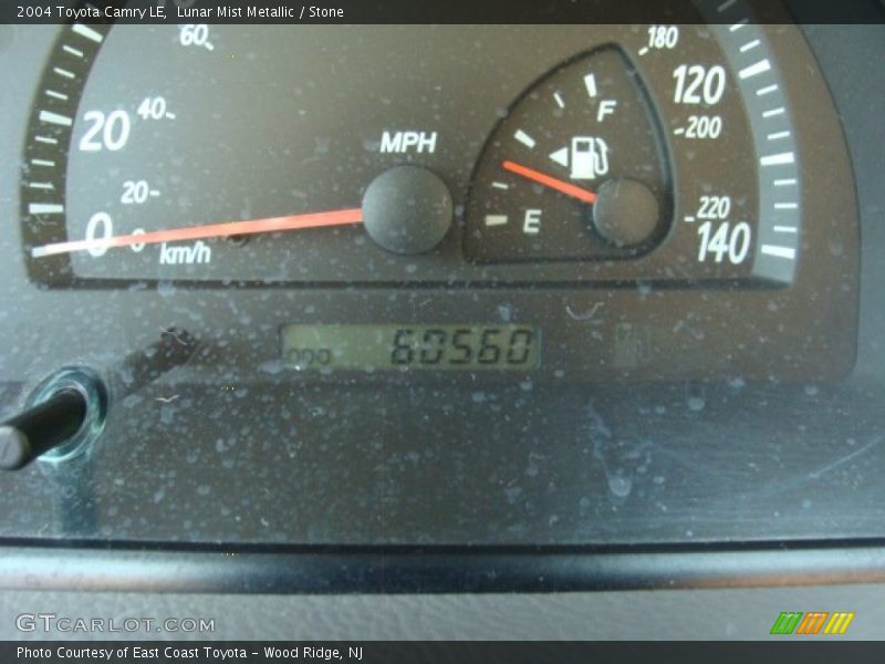 Lunar Mist Metallic / Stone 2004 Toyota Camry LE