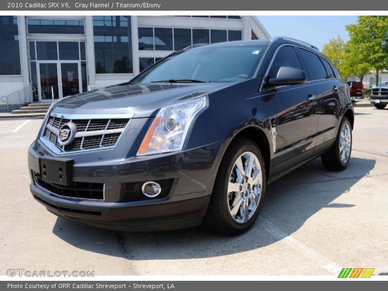 Gray Flannel / Titanium/Ebony 2010 Cadillac SRX V6