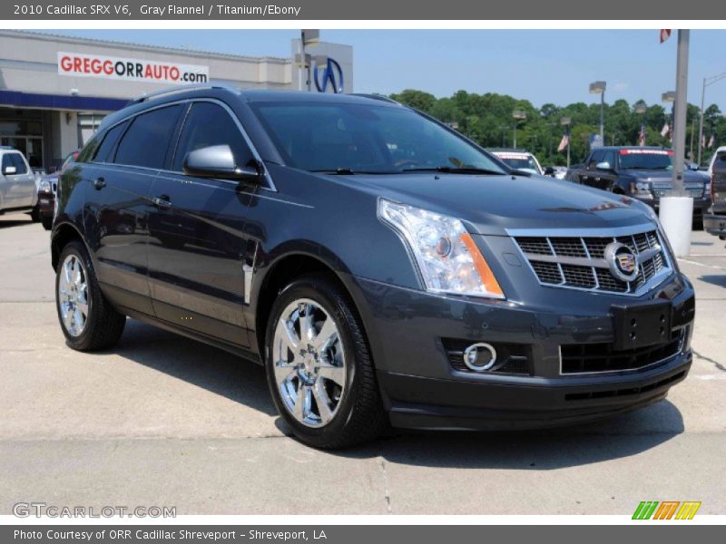 Gray Flannel / Titanium/Ebony 2010 Cadillac SRX V6