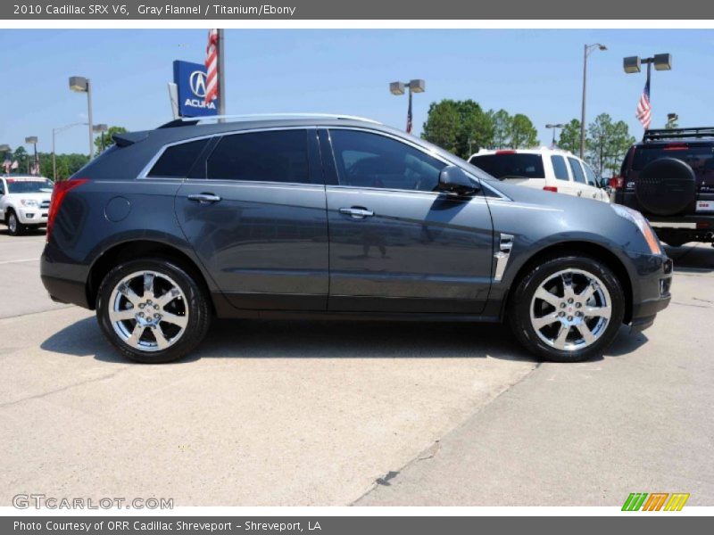 Gray Flannel / Titanium/Ebony 2010 Cadillac SRX V6