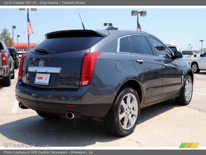 Gray Flannel / Titanium/Ebony 2010 Cadillac SRX V6