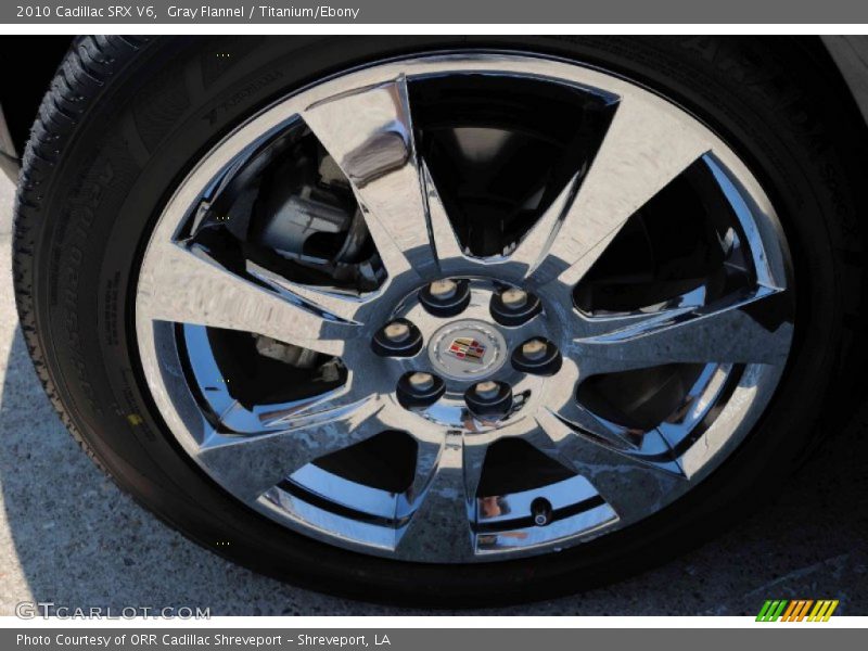 Gray Flannel / Titanium/Ebony 2010 Cadillac SRX V6