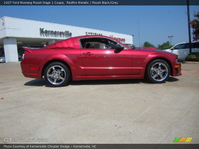 Redfire Metallic / Roush Black/Grey 2007 Ford Mustang Roush Stage 1 Coupe