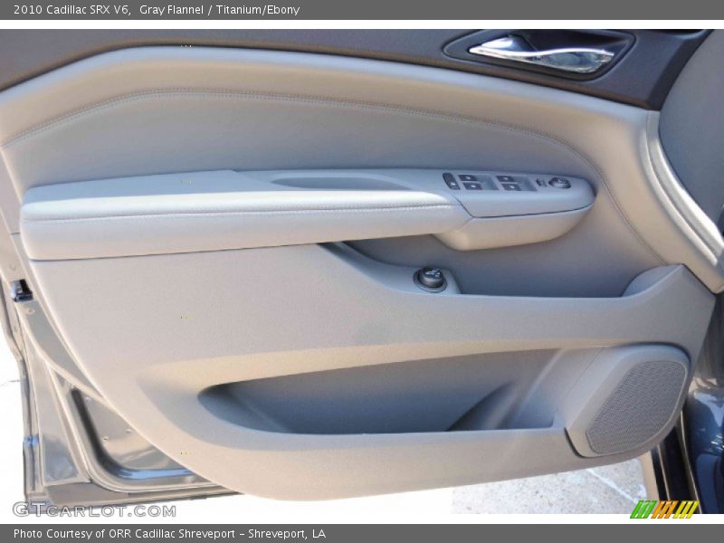 Gray Flannel / Titanium/Ebony 2010 Cadillac SRX V6