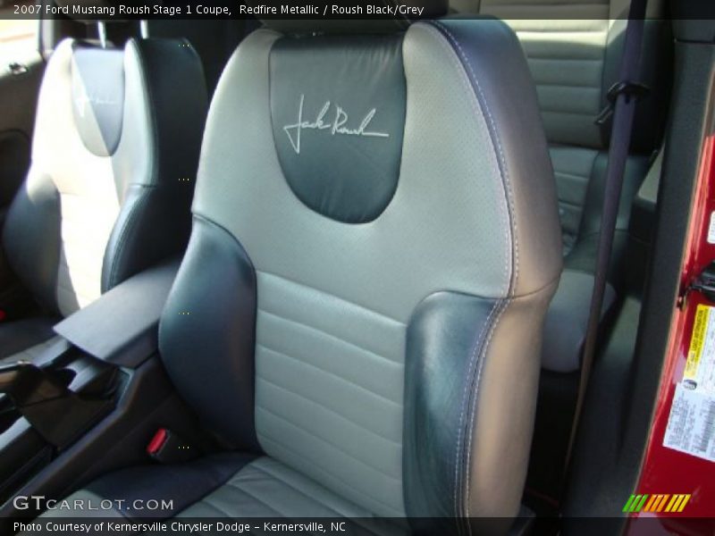  2007 Mustang Roush Stage 1 Coupe Roush Black/Grey Interior