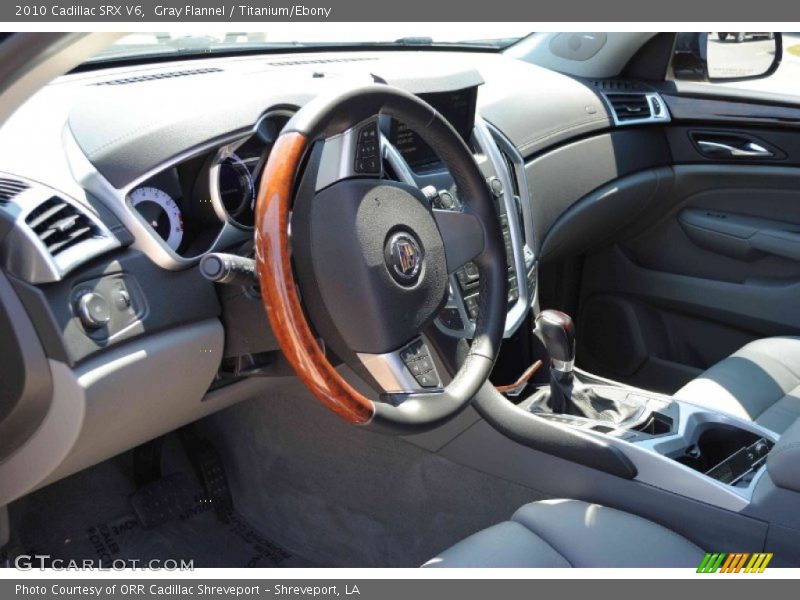 Gray Flannel / Titanium/Ebony 2010 Cadillac SRX V6