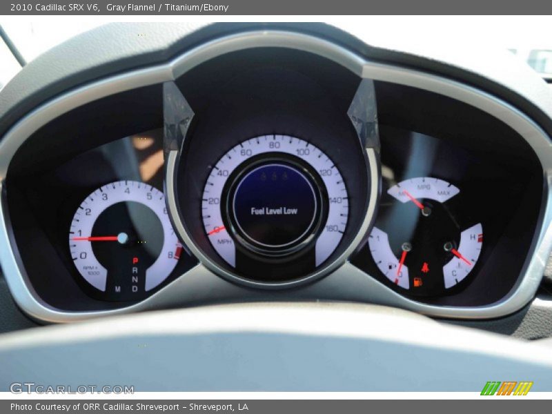 Gray Flannel / Titanium/Ebony 2010 Cadillac SRX V6