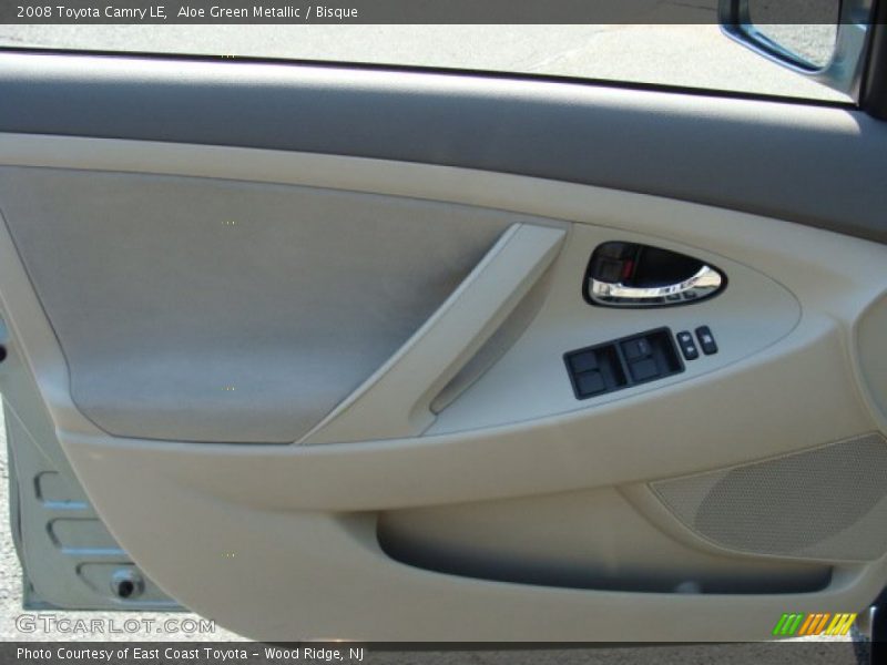 Aloe Green Metallic / Bisque 2008 Toyota Camry LE