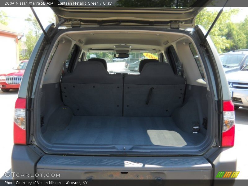 Canteen Metallic Green / Gray 2004 Nissan Xterra SE 4x4