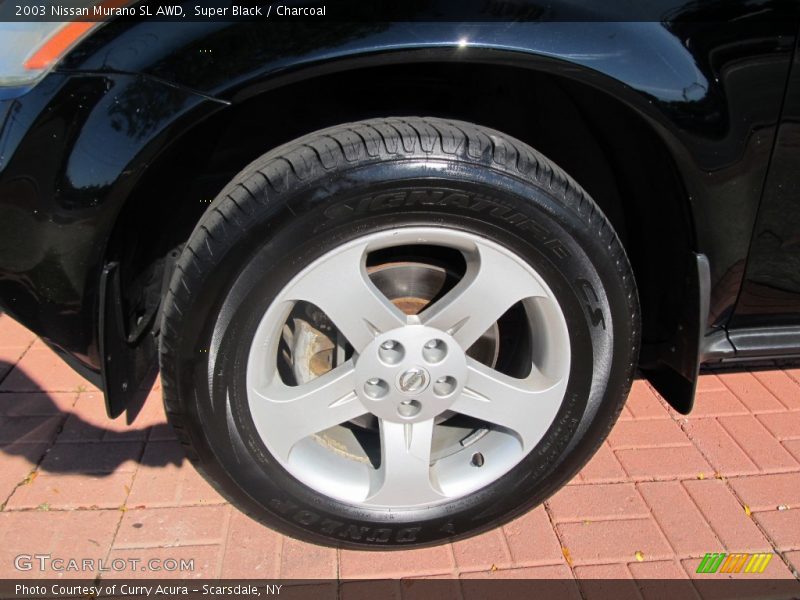 Super Black / Charcoal 2003 Nissan Murano SL AWD