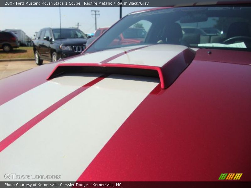 Redfire Metallic / Roush Black/Grey 2007 Ford Mustang Roush Stage 1 Coupe