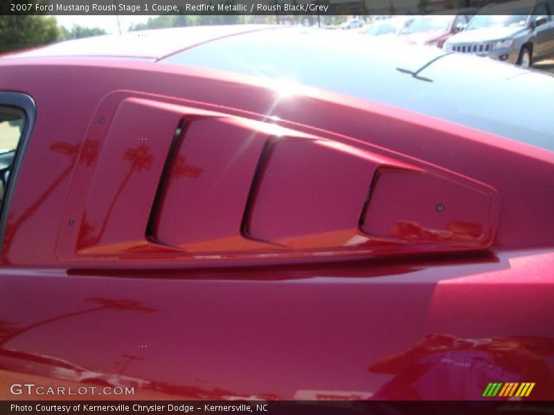 Redfire Metallic / Roush Black/Grey 2007 Ford Mustang Roush Stage 1 Coupe