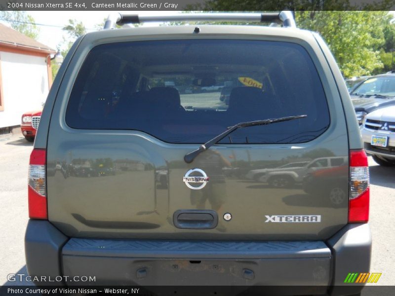Canteen Metallic Green / Gray 2004 Nissan Xterra SE 4x4