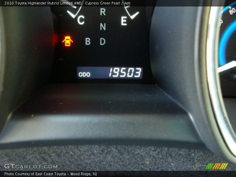 Cypress Green Pearl / Ash 2010 Toyota Highlander Hybrid Limited 4WD
