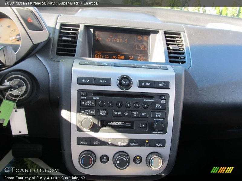 Super Black / Charcoal 2003 Nissan Murano SL AWD