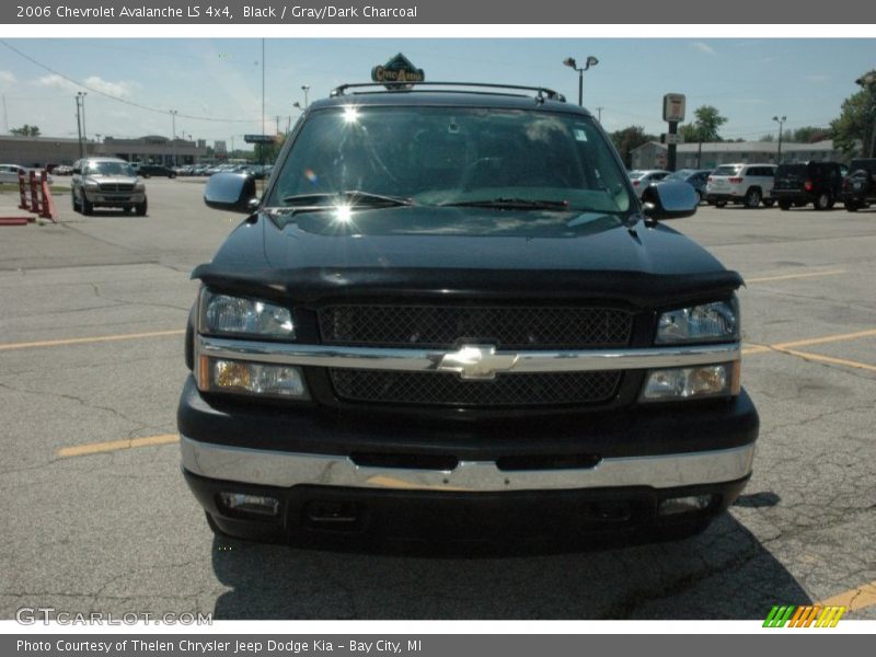 Black / Gray/Dark Charcoal 2006 Chevrolet Avalanche LS 4x4
