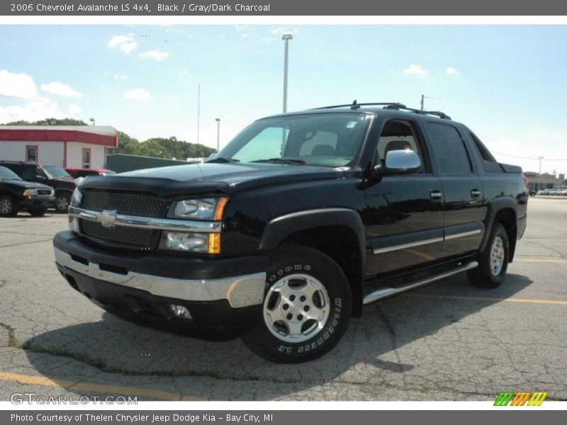 Black / Gray/Dark Charcoal 2006 Chevrolet Avalanche LS 4x4