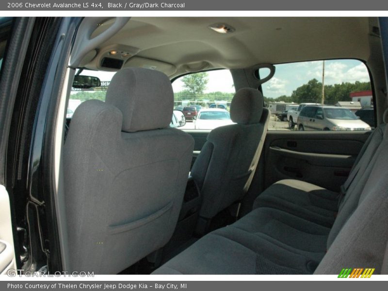 Black / Gray/Dark Charcoal 2006 Chevrolet Avalanche LS 4x4